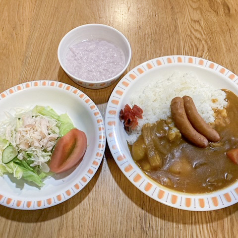 夕食